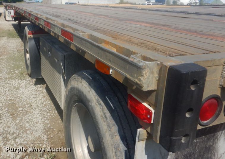 image for item DI2344 1998 Transcraft Eagle W2 flatbed trailer