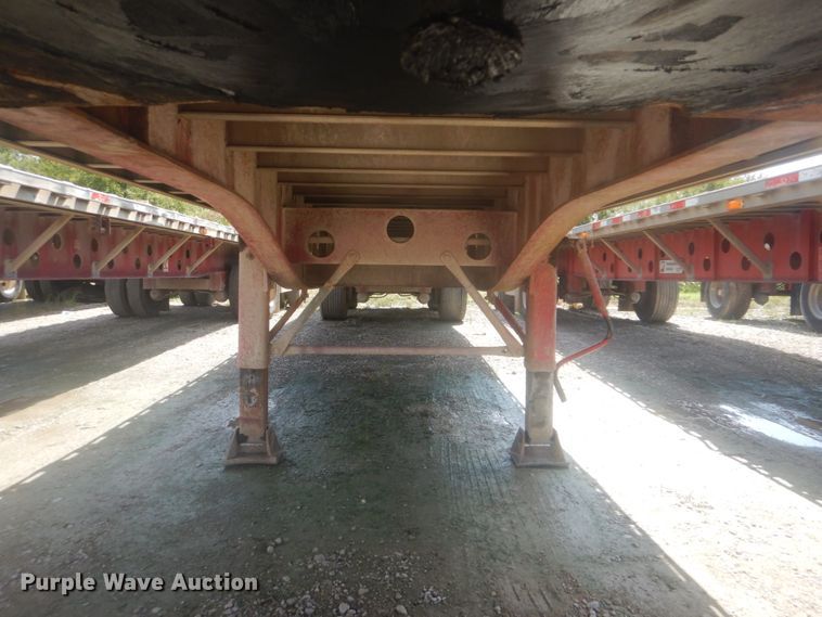 image for item DI2344 1998 Transcraft Eagle W2 flatbed trailer