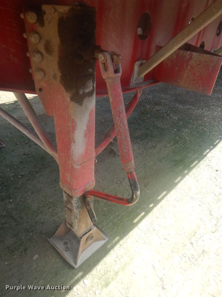 image for item DI2344 1998 Transcraft Eagle W2 flatbed trailer