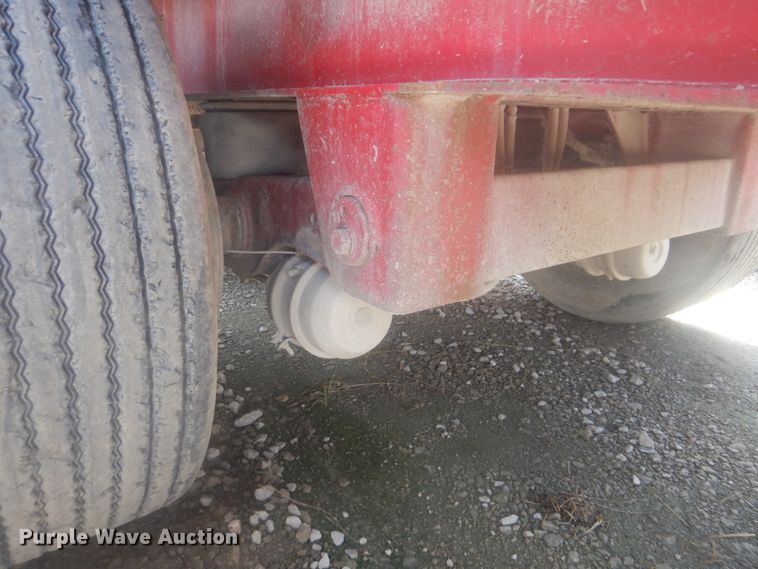 image for item DI2344 1998 Transcraft Eagle W2 flatbed trailer