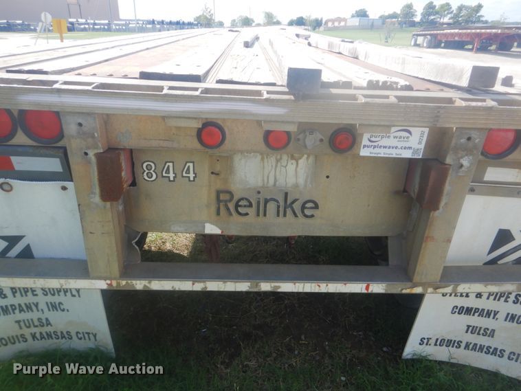image for item DI2345 1998 Reinke flatbed trailer
