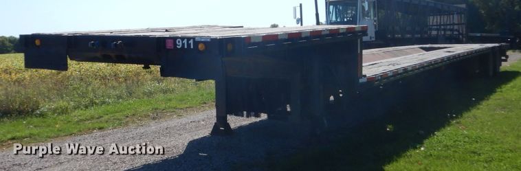 image for item FU9553 2004 Doonan 482DB14B drop deck trailer