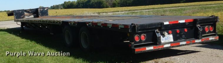 image for item FU9553 2004 Doonan 482DB14B drop deck trailer