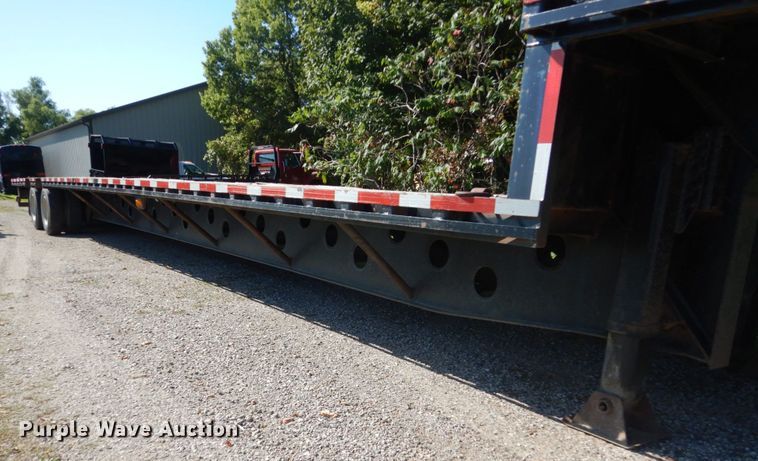 image for item FU9553 2004 Doonan 482DB14B drop deck trailer