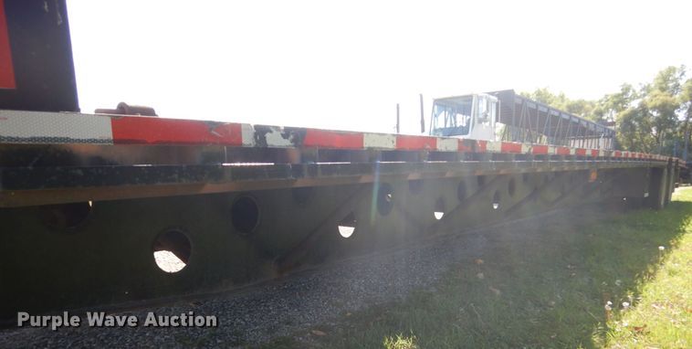 image for item FU9553 2004 Doonan 482DB14B drop deck trailer