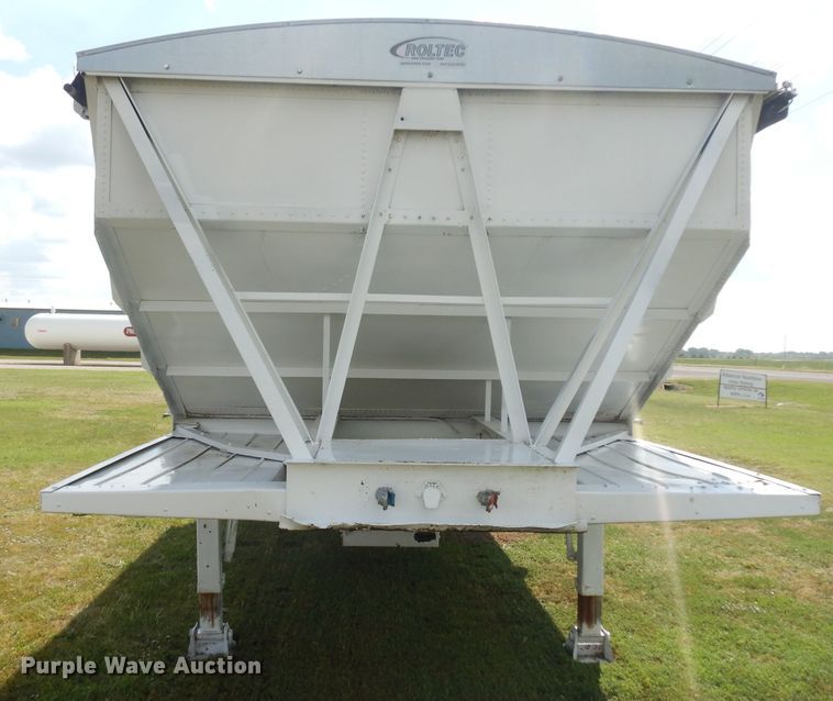 image for item GI9263 1974 Doonan single hopper bottom grain trailer