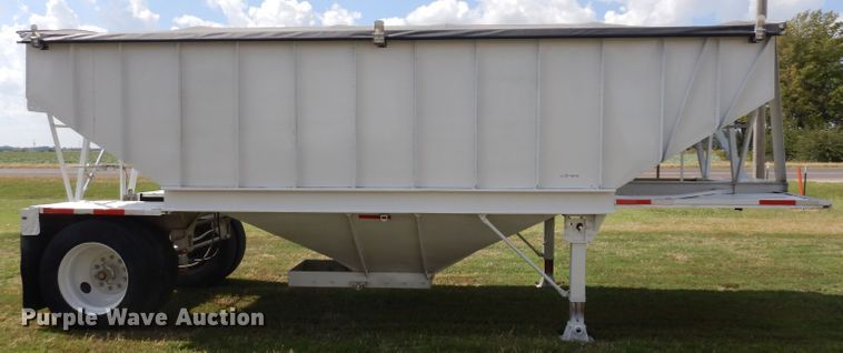 image for item GI9263 1974 Doonan single hopper bottom grain trailer