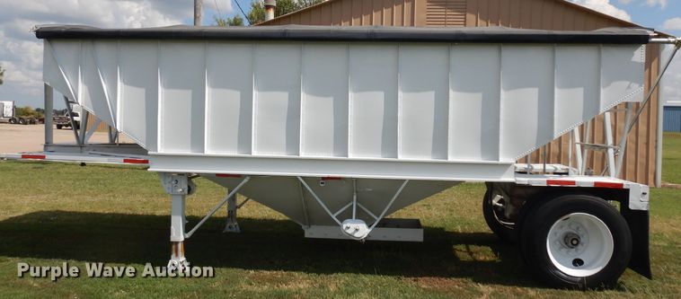 image for item GI9263 1974 Doonan single hopper bottom grain trailer
