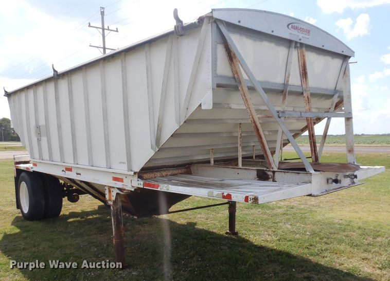 image for item GI9264 1978 Doonan single hopper bottom grain trailer