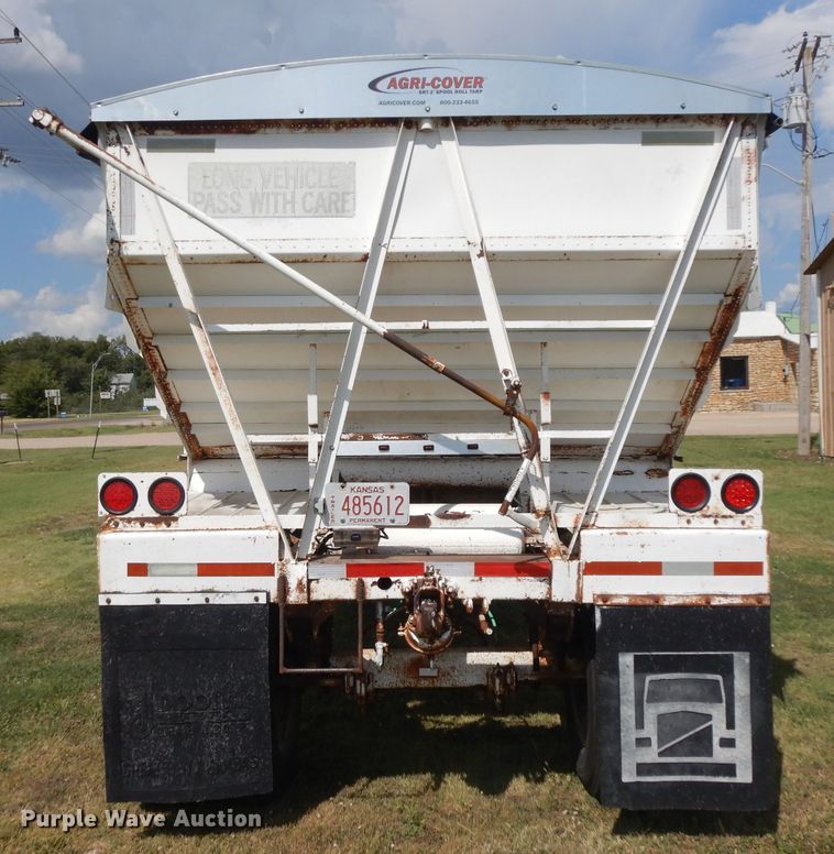 image for item GI9264 1978 Doonan single hopper bottom grain trailer
