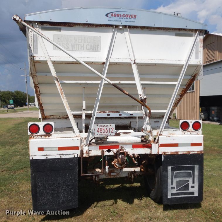 image for item GI9264 1978 Doonan single hopper bottom grain trailer