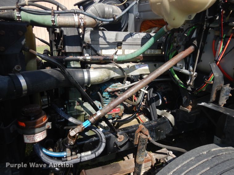 image for item GI9266 1994 White GMC WIA semi truck