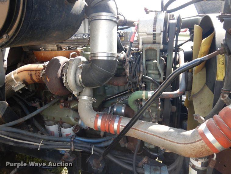 image for item GI9266 1994 White GMC WIA semi truck