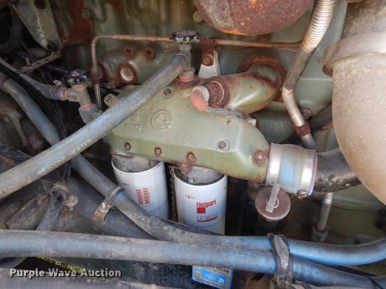 image for item GI9266 1994 White GMC WIA semi truck