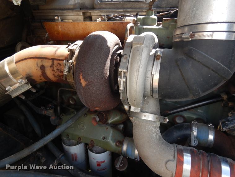 image for item GI9266 1994 White GMC WIA semi truck