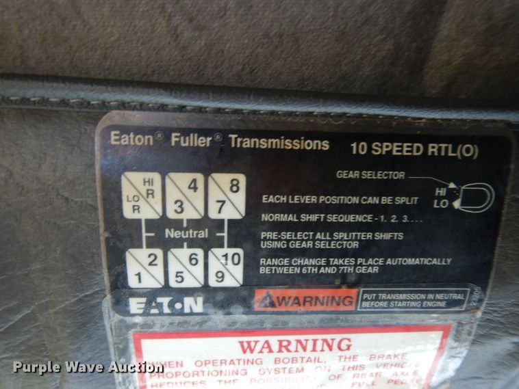 image for item GI9266 1994 White GMC WIA semi truck