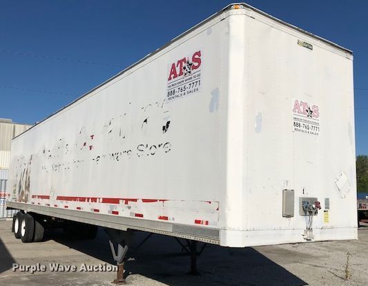 image for item H1008 1998 Stoughton dry van trailer