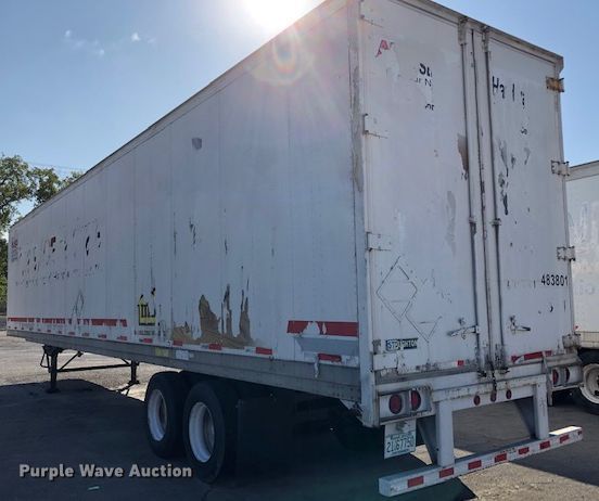 image for item H1008 1998 Stoughton dry van trailer