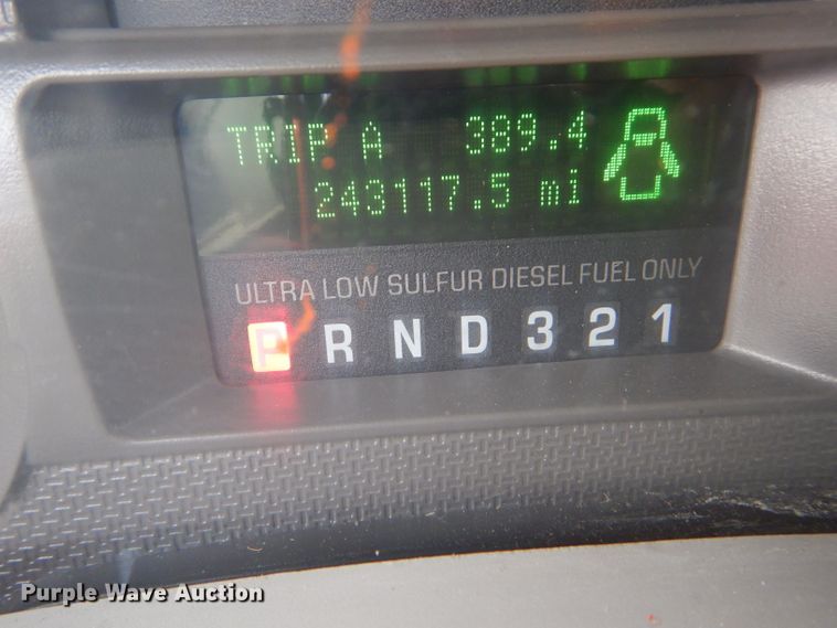 image for item DB4975 2008 Ford F250 Super Duty utility bed pickup truck