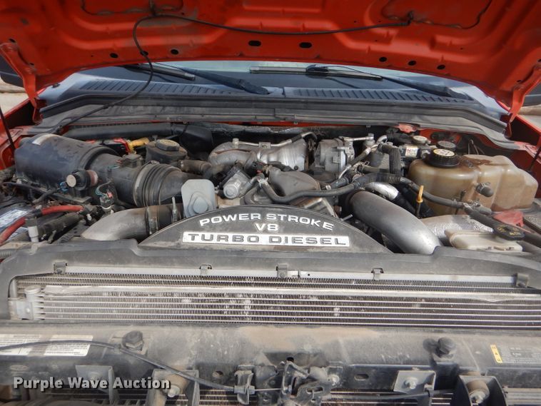 image for item DB4975 2008 Ford F250 Super Duty utility bed pickup truck