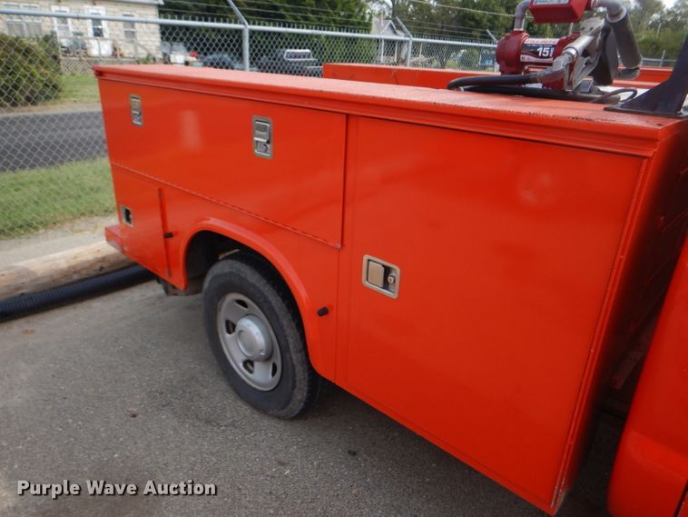 image for item DB4975 2008 Ford F250 Super Duty utility bed pickup truck