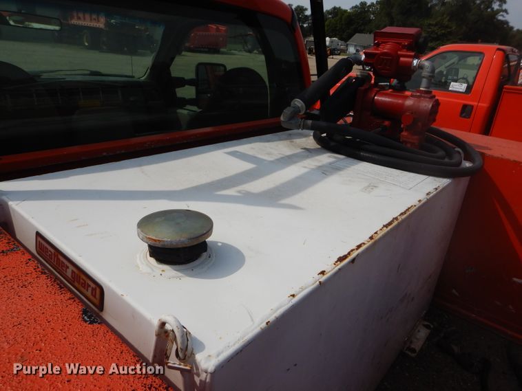 image for item DB4975 2008 Ford F250 Super Duty utility bed pickup truck