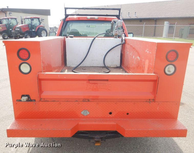 image for item DB4976 2008 Ford F250 Super Duty utility bed pickup truck