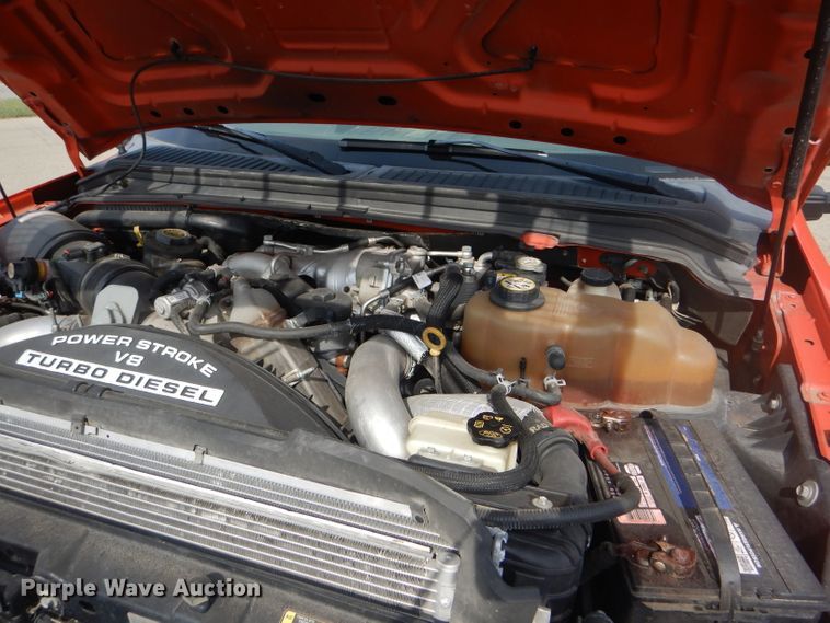 image for item DB4976 2008 Ford F250 Super Duty utility bed pickup truck