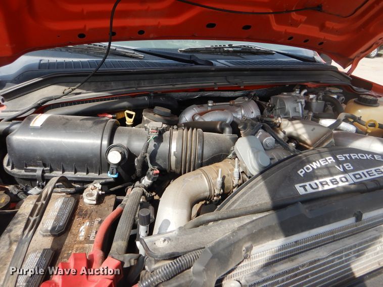 image for item DB4977 2009 Ford F250 Super Duty utility bed pickup truck