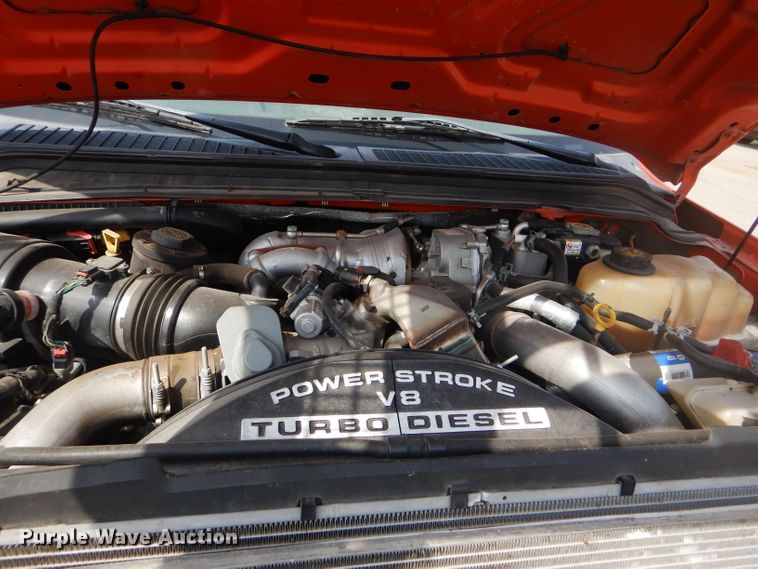 image for item DB4977 2009 Ford F250 Super Duty utility bed pickup truck