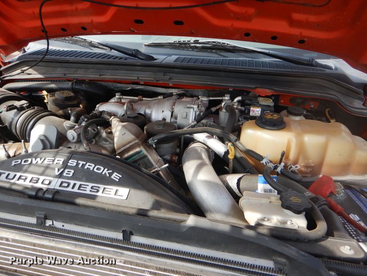 image for item DB4977 2009 Ford F250 Super Duty utility bed pickup truck