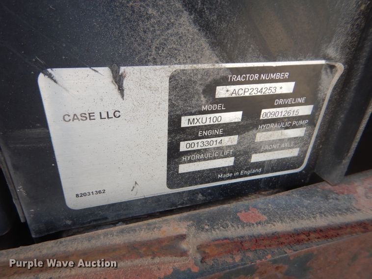 image for item DB4979 2004 Case MXU-100 tractor