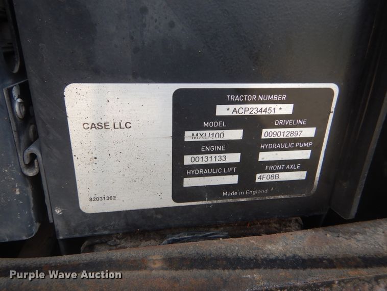 image for item DB4980 2004 Case MXU-100 tractor