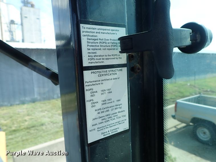 image for item DE1080 2006 John Deere 444J wheel loader