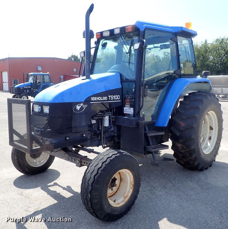 image for item DE1088 2001 New Holland TS100 tractor