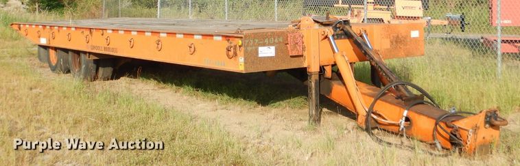 image for item DE4090 1994 Landoll 354-31 tilt deck equipment trailer