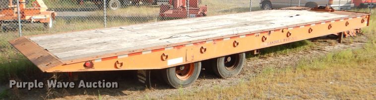 image for item DE4090 1994 Landoll 354-31 tilt deck equipment trailer