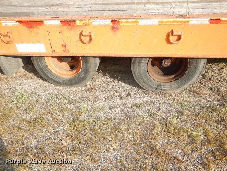 image for item DE4090 1994 Landoll 354-31 tilt deck equipment trailer