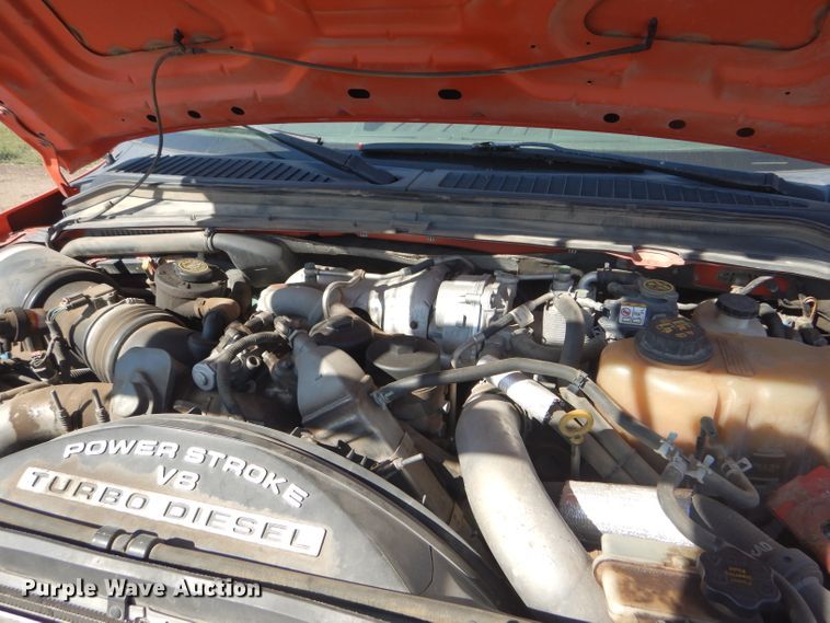 image for item DE4336 2009 Ford F250 Super Duty utility bed pickup truck