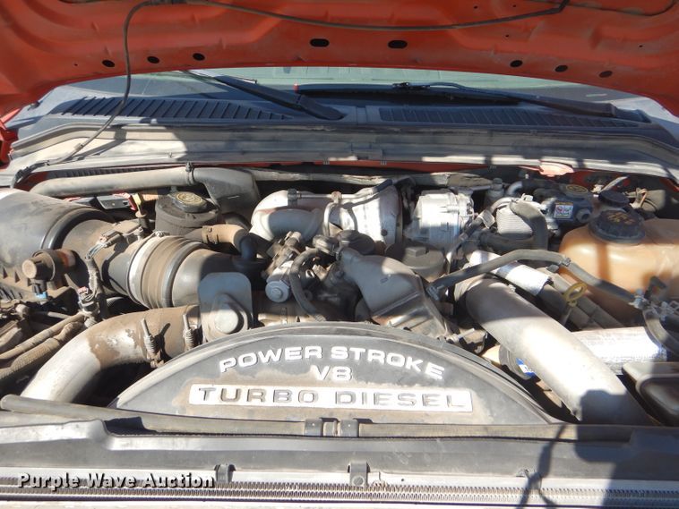 image for item DE4336 2009 Ford F250 Super Duty utility bed pickup truck