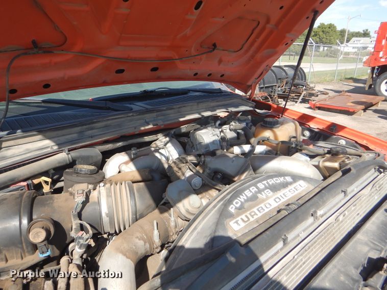 image for item DE4336 2009 Ford F250 Super Duty utility bed pickup truck