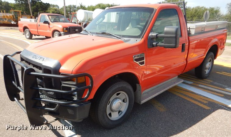 image for item DE4337 2008 Ford F250 Super Duty pickup truck
