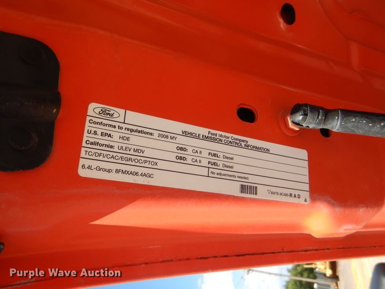 image for item DE4340 2008 Ford F250 Super Duty pickup truck