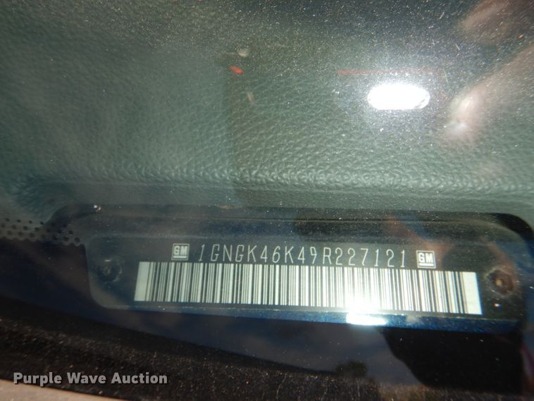 image for item DI2510 2009 Chevrolet Suburban 2500 SUV