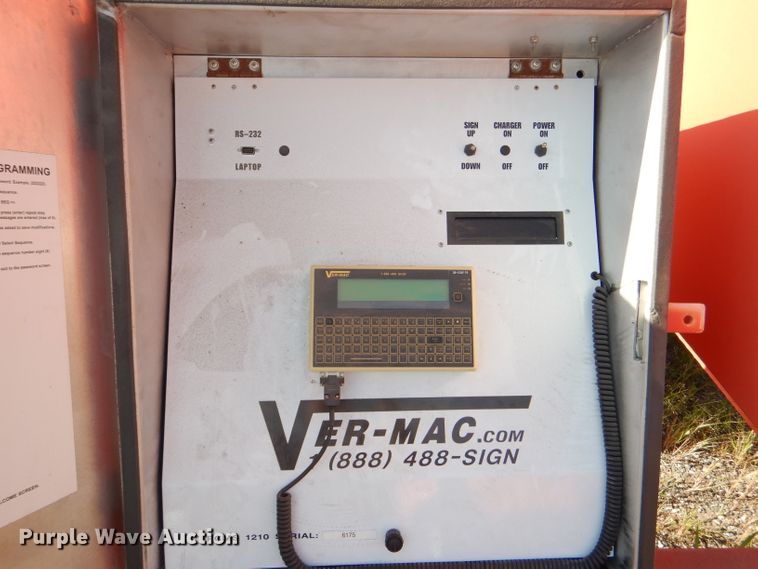 image for item DI2516 2005 VerMac PCMS 1210 message board