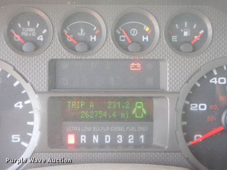 image for item FC9945 2008 Ford F250 Super Duty utility bed pickup truck