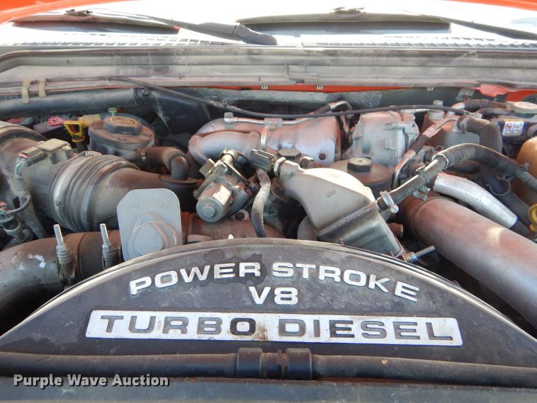 image for item FC9945 2008 Ford F250 Super Duty utility bed pickup truck