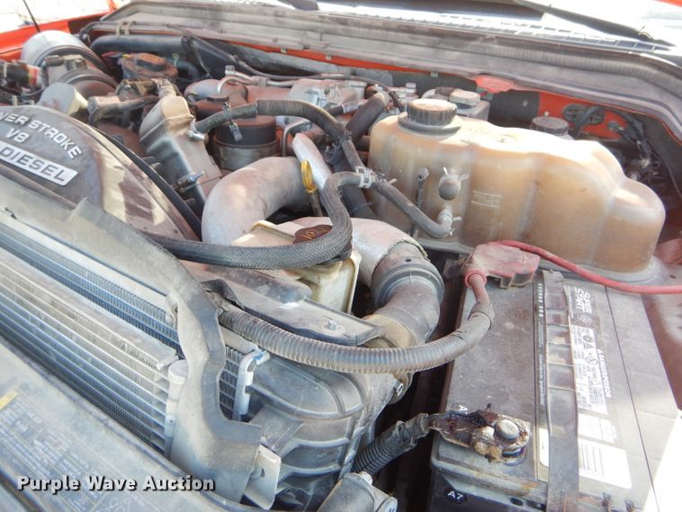 image for item FC9945 2008 Ford F250 Super Duty utility bed pickup truck