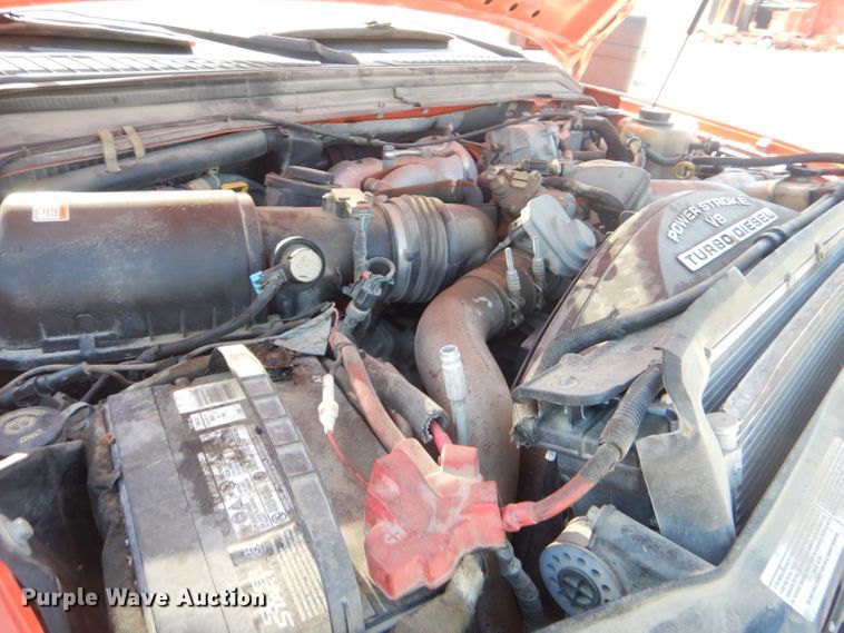 image for item FC9945 2008 Ford F250 Super Duty utility bed pickup truck