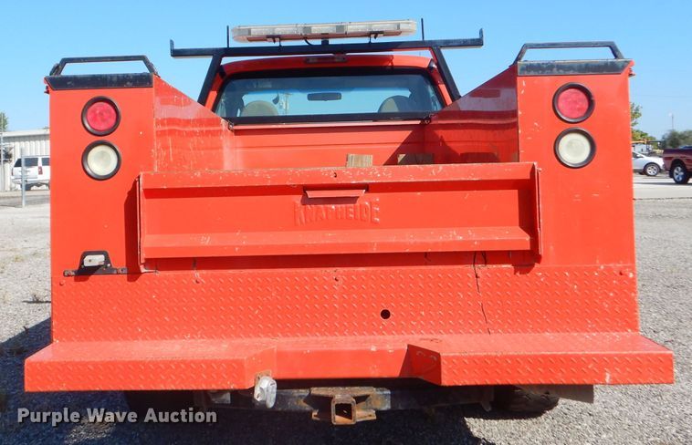 image for item FC9948 2008 Ford F250 Super Duty XL utility bed pickup truck